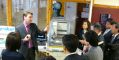 Visite de CHARLYROBOT par la délégation japonaise "Desktop Factory"